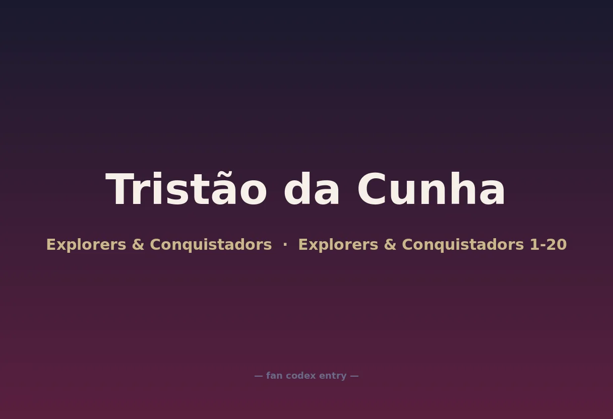 Tristão da Cunha